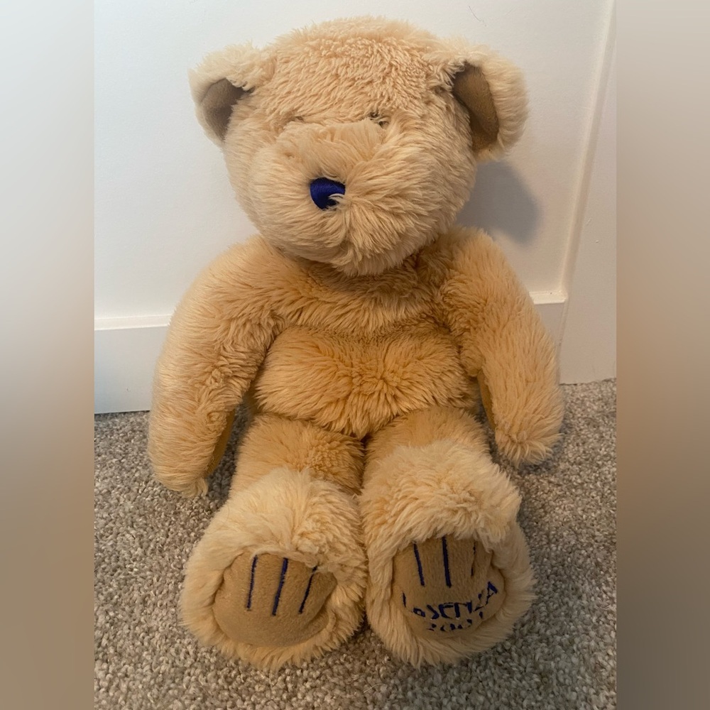 La SENZA Puccini Vintage 2001 Y2K Tan Teddy Bear Collectible